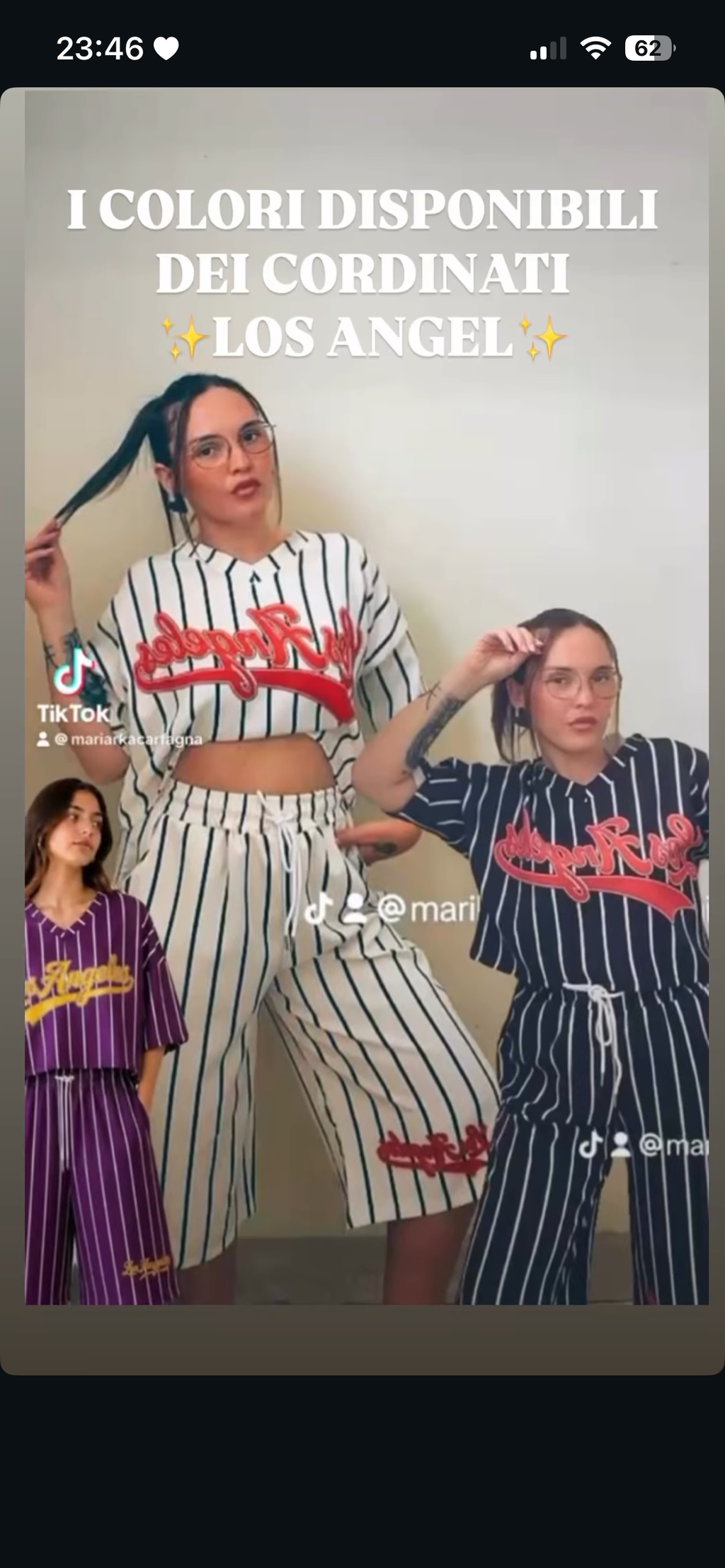 COORDINATO LOS ANGELS