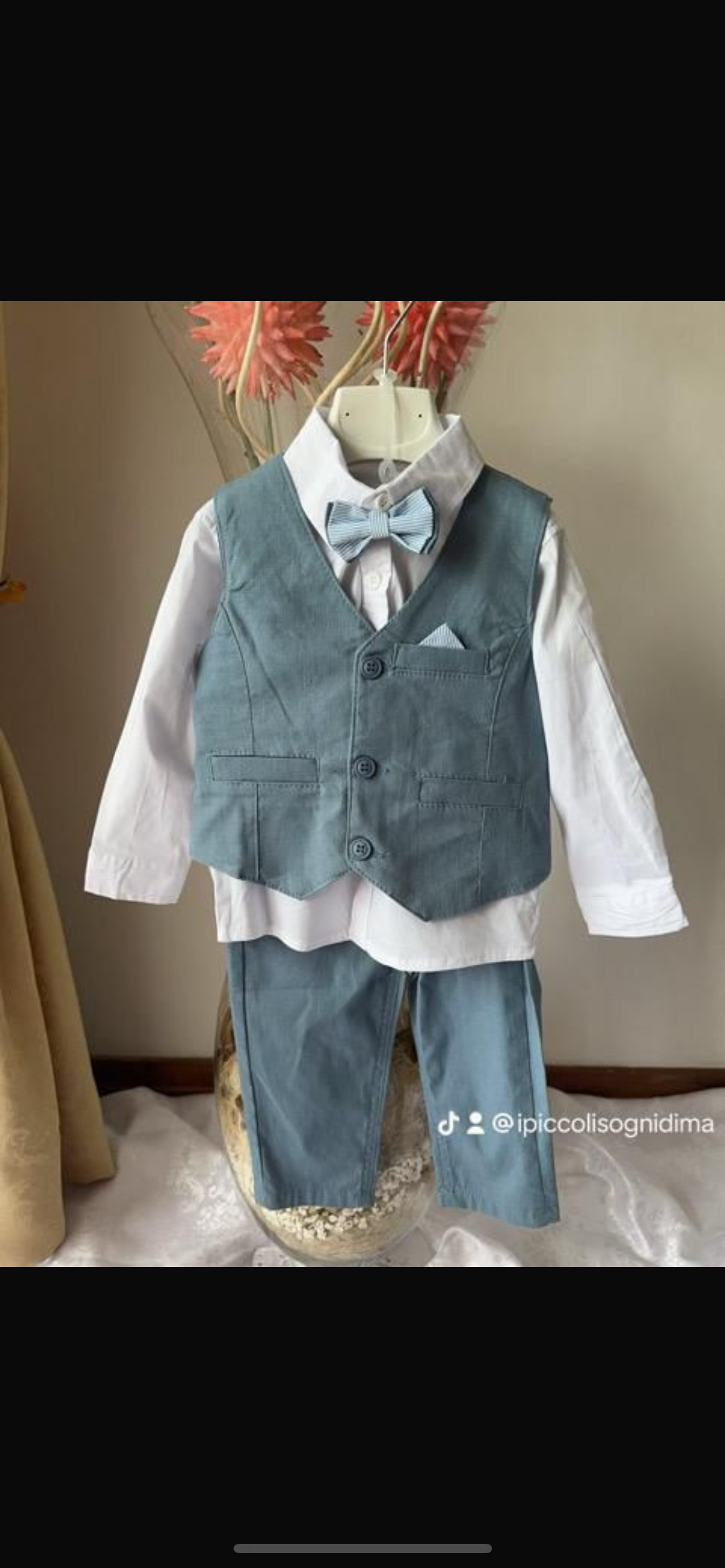 Coordinano tre pezzi cerimonia