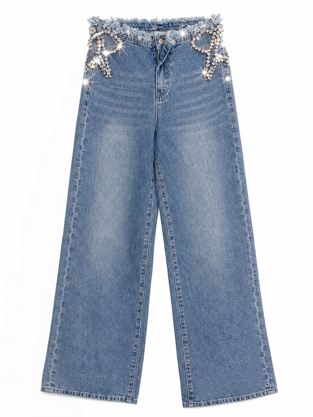 Jeans Glamour Farfalla